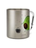 Mr. & Mrs. Panda Kaffeetasse Avocado Tanzen ohne Spruch in Silber