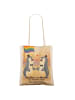 Mr. & Mrs. Panda Tragetasche Pinguine Gay Pride Design mit Spruch in Weiß