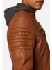 Ricano Herren Lederjacken 12815 Hood in Cognac