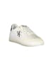 Calvin Klein Weiße Polyurethan-Sneaker