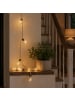 MARELIDA LED Lichterkette Juteseil mit 10 Glühbirnen L: 225cm in transparent