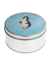 Mr. & Mrs. Panda Keksdose Pinguin Marienkäfer ohne Spruch in Eisblau