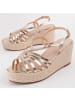 Montevita Sandalen Keilsandalen Salia6 Gold in Golden