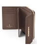 Lazarotti Bologna Leather Geldbörse Leder 12 cm in taupe