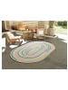 Atticgo Outdoor-Teppich MANILA oval in mehrfarbig