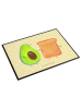 Mr. & Mrs. Panda schreibtischunterlage Avocado Toast ohne Spruch in Gelb Pastell