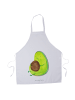 Mr. & Mrs. Panda Kochschürze Avocado Pfeifen ohne Spruch in Weiß