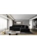 MF Design Lenny Recamiere Rechts in Schwarz -  (L) 210 x (B) 260 x (H) 93 cm