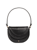 DuDu Panarea Schultertasche Leder 22 cm in black