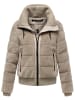 Navahoo Plüschjacke Schneepuder 14 in Light Taupe