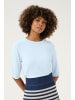 CULTURE Strickpullover CUannemette Relaxed fit in Cashmere Blue