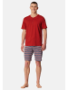 Schiesser Schlafanzug Casual Nightwear in Rot