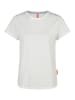 Salzhaut Rundhals T-Shirt für Damen in weiß