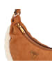 Guess Amita Schultertasche Leder 24 cm in cognac