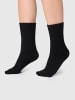 Nur Die  Freizeitsocken Weich & Warm in Schwarz