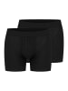 Schiesser Retro Short / Pant Cotton Essentials Authentic in Schwarz