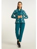 Joy Sportswear Jacke LILIAN in deep teal print