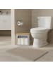 relaxdays Toilettenpapier Aufbewahrung in Grau - (B)43 x (H)36 x (T)17 cm