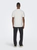 ONLY & SONS T-shirt in Cloud Dancer