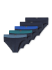 Schiesser Rioslip 955 Multi in dunkelblau, blau, grün