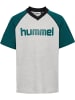 Hummel T-Shirt Raglanärmel Hmljr Reg Jungen in LIGHT GREY MELANGE