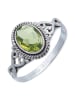 mantraroma 925er Silber - Ringe mit Peridot facettiert