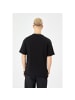 Ossy Homer Herren ZIP T-Shirt 320gsm Oversize in Schwarz