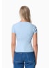Organication T-Shirt "TILLDA" in Muschelblau
