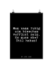 Mr. & Mrs. Panda Poster Man kann ruhig ein... mit Spruch in Schwarz