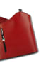 Florence Florence Schultertasche, Rucksack Leder rot, schwarz ca. 28cm