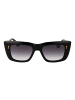 Dita Unisex Sonnenbrille Rechtwinklig Schwarz