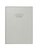 BRUNNEN Taschenkalender 736 10x14cm 1 Tag/Seite Kunststoff silber 2026