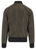 Urban Classics Urban Classics Herren 2-Tone Bomber Jacket in darkolive/black