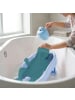 relaxdays 2-tlg. Baby-Badehilfe-Set in Blau