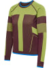 Hummel T-Shirt Raglanärmel Hmlseamless Damen in FIG