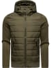 ragwear Steppjacke Hallmar Hood in Dark Olive