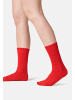 DANISH ENDURANCE Socken Bamboo Dress in red/black/navy