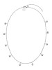PURELEI Kette Nani 40 cm in Silber