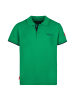 Trollkids Poloshirt "Bergen XT" in Pfeffergrün/Marineblau