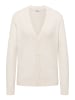 Cecil Bouclé V-Neck Cardigan in Light Greige