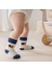 MUNADUNA 5er Set Kinder Socken – Rosa mit Drei Streifen