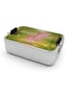 Mr. & Mrs. Panda Bento Box Axolotl Tanzen Design ohne Spruch in Weiß
