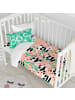 Happy Friday Panda garden Bettbezug set 2 teiliges