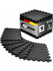eyepower Puzzlematte schwarz 9 Matten je 30x30x1cm schwarz