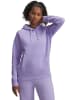 Under Armour Hoodie "Rival Fleece Hoodie" in Lila