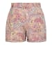 Queen Kerosin Queen Kerosin QUEEN KEROSIN Damen Shorts mit hawaiianischem All-Over-Muster in coral