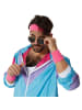 tectake Herrenkostüm  Retro 80er 90er Jahre Jogginganzug  Knalliger Retro-Look: Jacke un