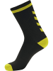 Hummel Hummel Low Socken Elite Indoor Multisport Erwachsene Schnelltrocknend in BLACK/BLAZING YELLOW