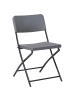 Beliani 3-tlg Bistro Set TRAPPETO in Grau/Schwarz