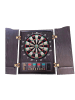 React Dartscheibe Schrank Elektronisch in Schwarz 7x52.5x69cm